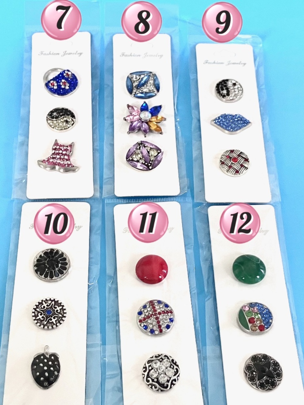 🎀 $5 Set - Snap Jewelry Charms Interchangeable Jewelry & Accessories U Choose
